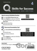 Q: Skills for Success: Reading and Writing 4 - Teacher´s Access Card, 3rd