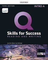Q: Skills for Success: Reading and Writing Intro - Student´s Book A with iQ Online Practice, 3rd