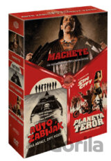 Kolekce filmů: Machete + Grindhouse: Auto zabiják + Planeta Teror (3 DVD)