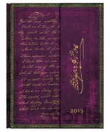 Paperblanks - diár 2013 - Poe, Tamerlane Ultra