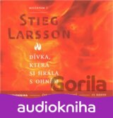 Dívka, která si hrála s ohněm - Milénium 2 - 2CD mp3 (Stieg Larsson)