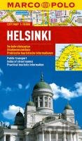 Helsinky - laminovaná mapa