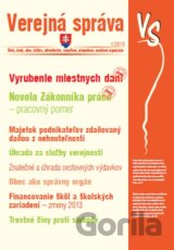 Verejná správa 1/2013