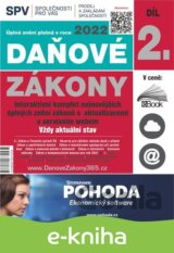 Daňové zákony 2022 XXL ProFi (Díl 2.)