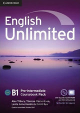 English Unlimited B1: Pre-intermediate Coursebook with e-Portfolio and Online Workbook Pack