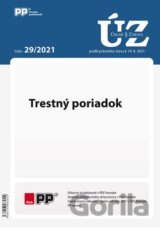 ÚZZ 29/2021 Trestný poriadok