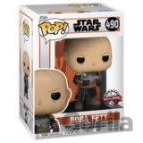 Funko POP Star Wars The Mandalorian - Boba Fett w/o helmet (exclusive special edition)