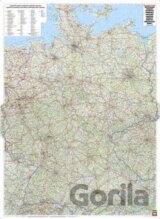 Nemecko - nástenná mapa 1:700 000