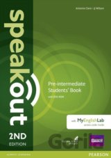 Speakout Pre-intermediate: Student´s Book with Active Book with DVD with MyEnglishLab, 2nd