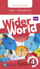 Wider World 4: MyEnglishLab & eBook Students´ Access Card