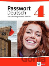 Passwort Deutsch neu  4 (A2-B1) – Kurs/Übungsbuch + CD