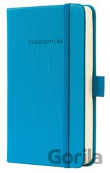 Zápisník CONCEPTUM® design – stredná modrá (A6, linajkový)