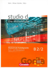 Studio d - B2/2 Die Mittelstufe: Kurs-und Übungsbuch + CD