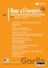 Dane a Účtovníctvo 5/2013