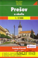 Prešov a okolie 1:12 000