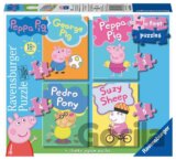 Moje první puzzle - Prasátko Peppa