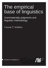 The empirical base of linguistics