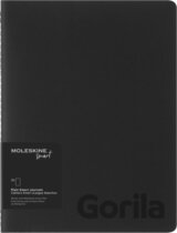 Moleskine – sada 2 zošitov Smart Cahier (čierne, veľké)