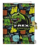 Památník T-rex se zámkem