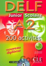 DELF Junior scolaire A2 - Livre + CD, Nouveau
