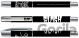 Plastové pero Slash: Black Logo