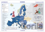 Evropská unie a NATO nástěnná mapa