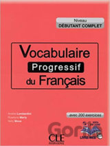 Vocabulaire progressif du francais: Débutant Complet Livre + CD audio