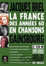 La France des années 60 en chansons – Livre + 2CD