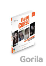 Via del Corso A1: Libro professore + 2 CD Audio + DVD