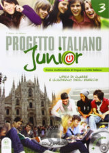 Progetto Italiano Junior 3: Libro di classe e Quaderno degli esercizi + CD Audio + DVD