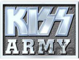 Kovový odznáčik Kiss: Army Block