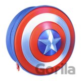 Guľatý detsky batoh s 3D povrchom Marvel/Avengers: Captain America
