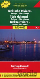 Türkische Riviera /Antalya-Side-Alanya/ 1:150 000