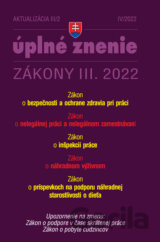 Aktualizácia III/2/2022 - BOZP, Inšpekcia práce, Nelegálne zamestnávanie