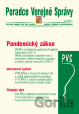 Poradce veřejné správy č. 3-4/2022 - Pandemický zákon