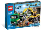 LEGO City 4203 - Preprava rýpadla