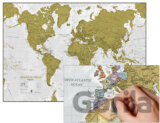 Svet - stieracia mapa