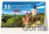55 turistických nej Čech, Moravy a Slezska