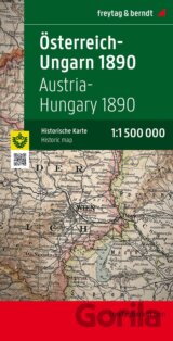 Austria - Hungary 1890   1:1 500 000