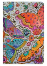 Paperblanks - Flutterbyes 2014 (12-mesačný diár, mini, týždenný, horizontálny)
