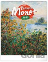 Nástěnný kalendář Claude Monet 2023