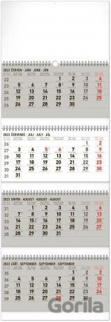 Nástěnný 4měsíční kalendář 2023 (standard, skládací)