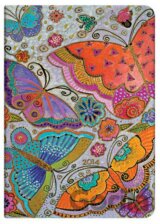 Paperblanks - Flutterbyes 2014 (12-mesačný diár, midi, denný)