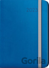 Týdenní diář Zoro 2023 Flexi A5 Modrá