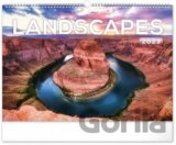 Nástěnný kalendář Landscapes 2023