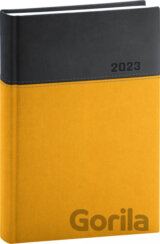 Denný diár Dado 2023, žlto–čierny