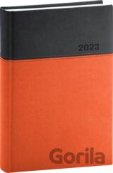 Denný diár Dado 2023, oranžovo–čierny