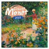 Poznámkový nástěnný kalendář Claude Monet 2023