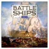 Poznámkový nástěnný kalendář Battle Ships 2023