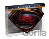 Superman - Muž z oceli (2 x Blu-ray - 3D+2D) - kovové "S"